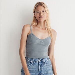 Madewell Crop Sweater Tank - XL